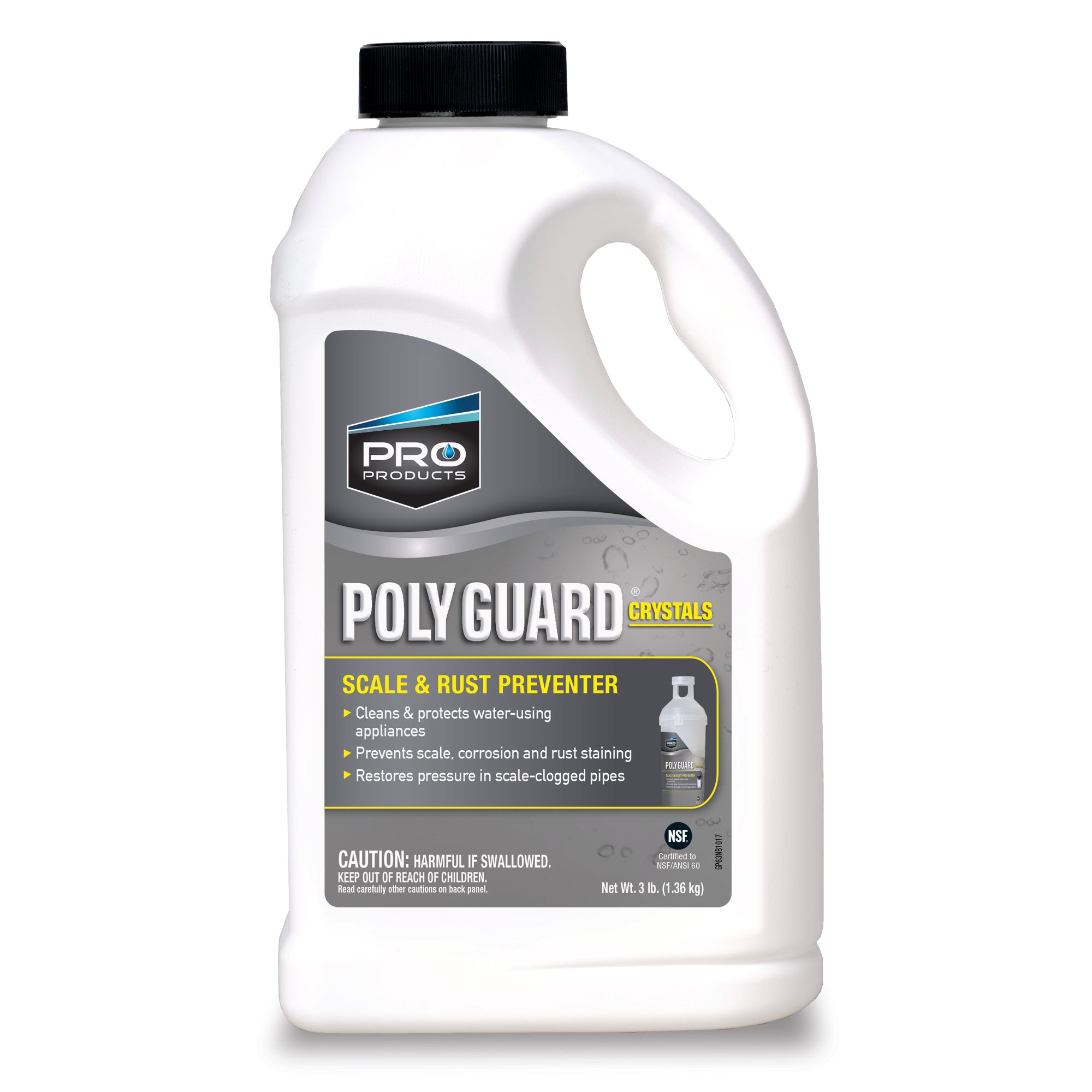 Poly Guard Crystals-Scale and Rust Preventoer-3 lb (6 units)
