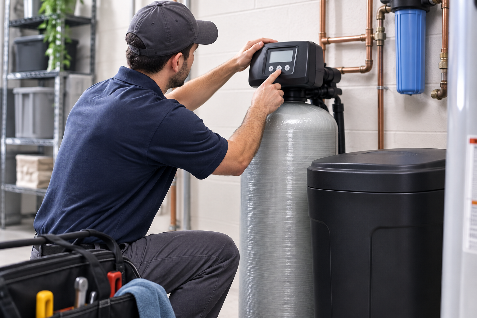 A Cleaner Water Softener Is Only Half the Job