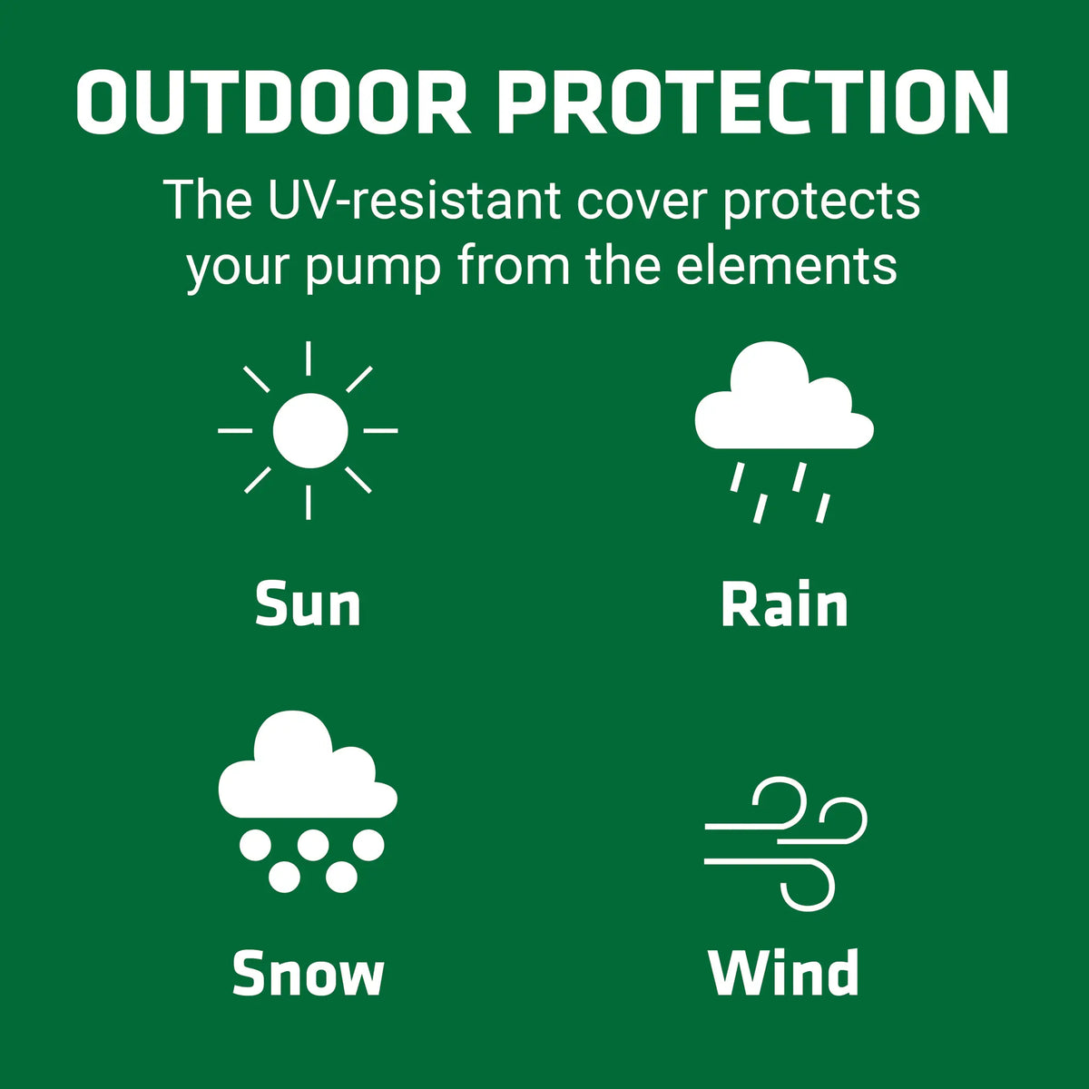 Pump Haus™ Outdoor Pump Cover