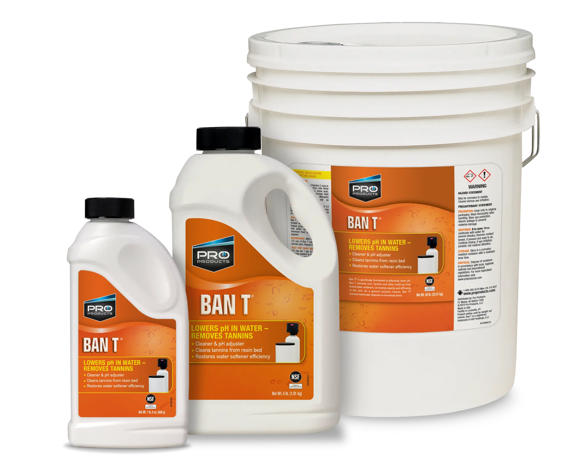 Ban T® Alkaline Water Neutralizer & Tannin Remover