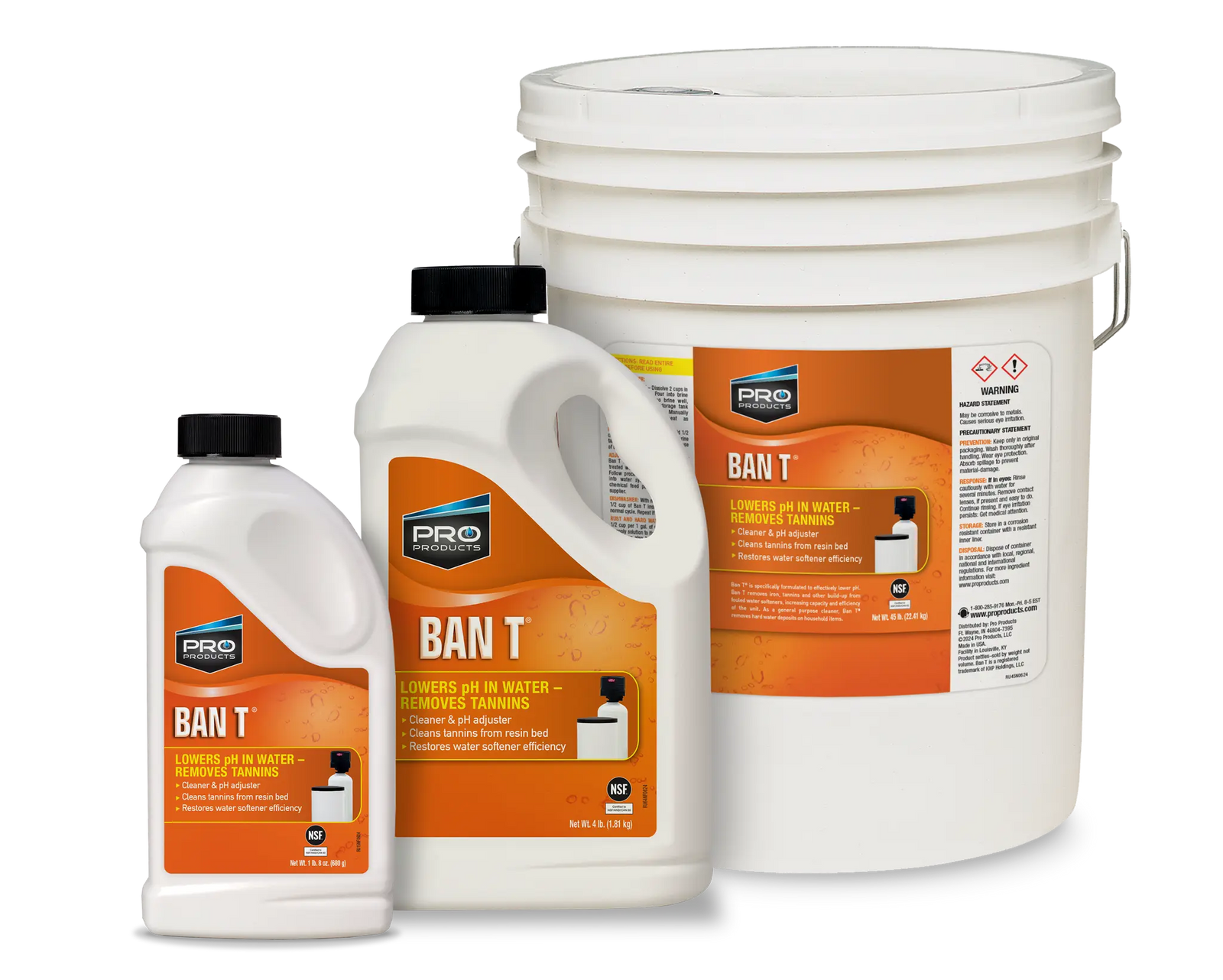 Ban T® Alkaline Water Neutralizer & Tannin Remover