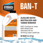 Ban T® Alkaline Water Neutralizer & Tannin Remover