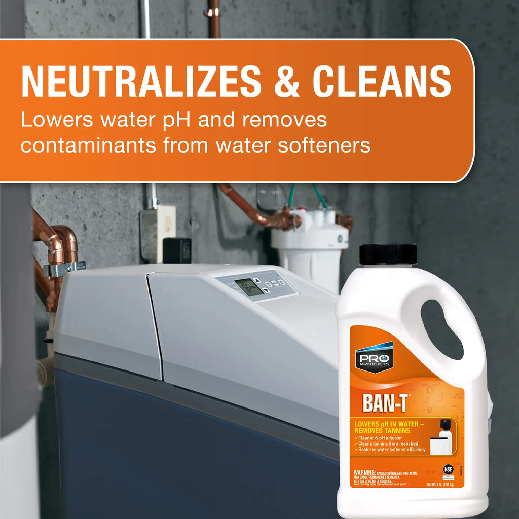 Ban T® Alkaline Water Neutralizer & Tannin Remover