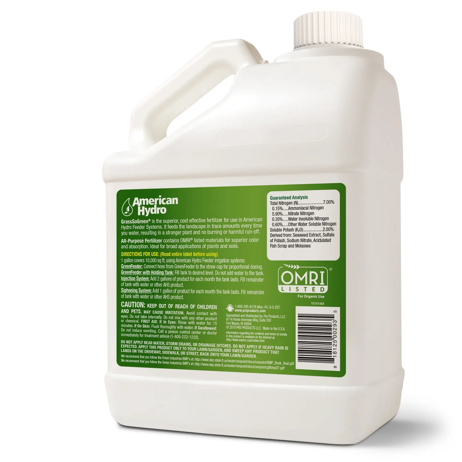 GrassSoGreen® All Purpose Fertilizer 7-0-2