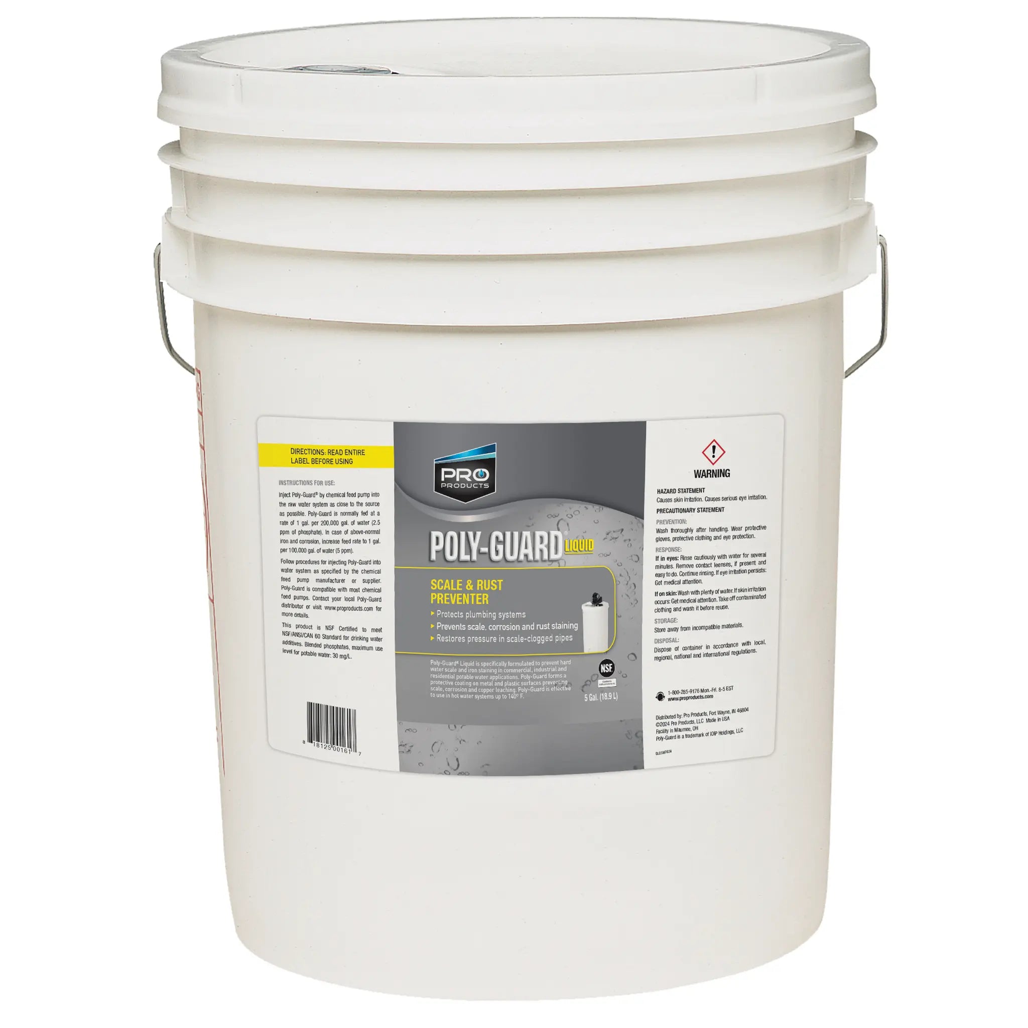 Poly-Guard® Liquid, Scale & Rust Preventer