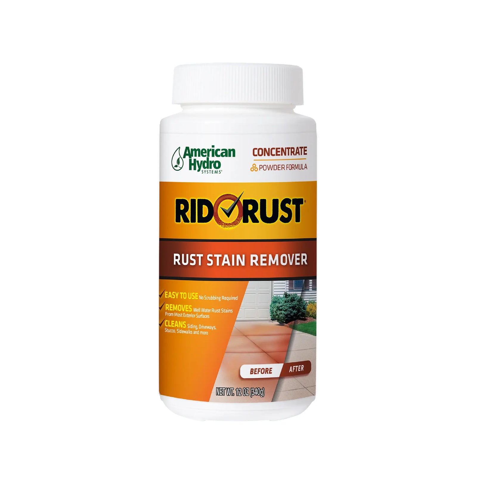Rust & Calcium Stain Remover, Powder - Rid-O-Rust®