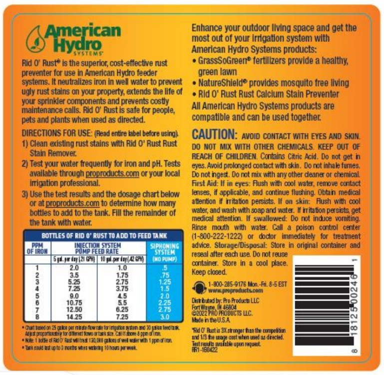 Rid-O-Rust® Stain Preventer