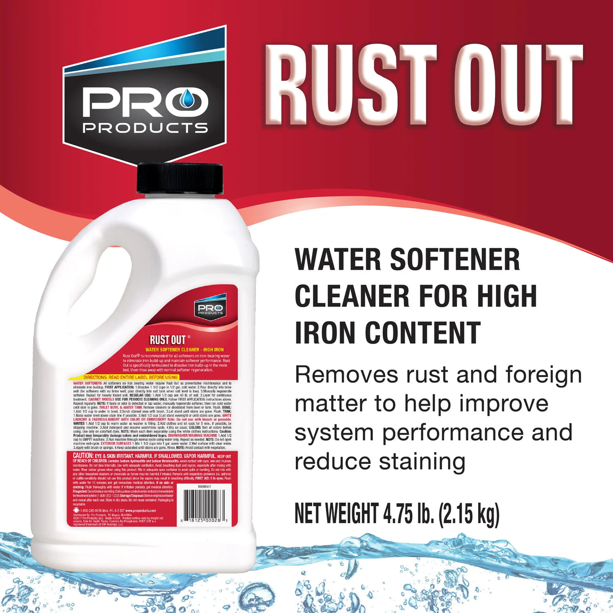 Rust Out® Water Softener Cleaner