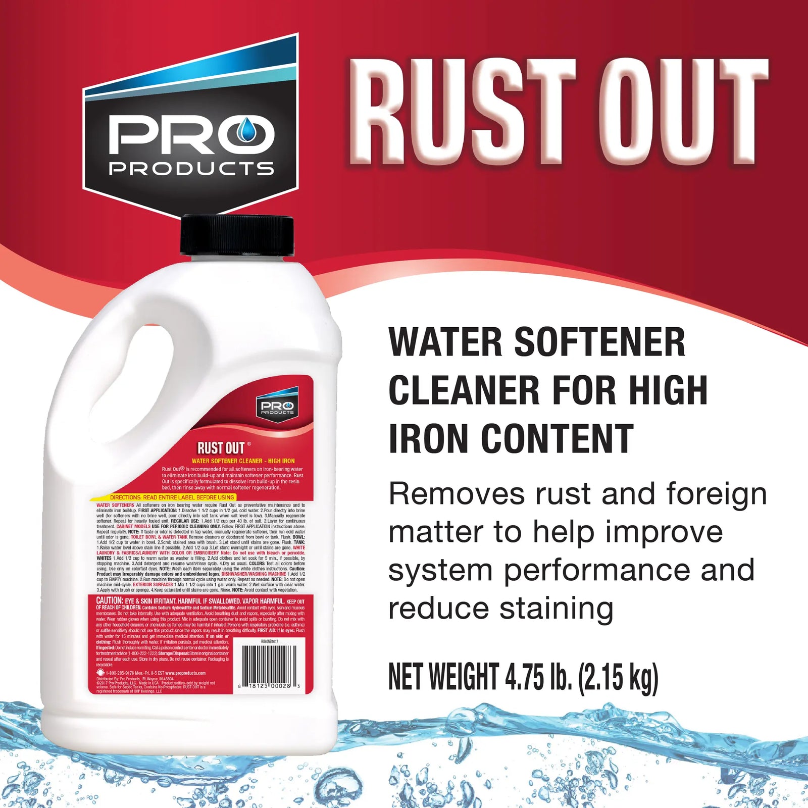 Rust Out® Water Softener Cleaner