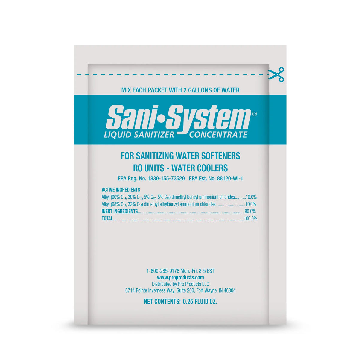 Sani-System® Liquid Sanitizer Concentrate
