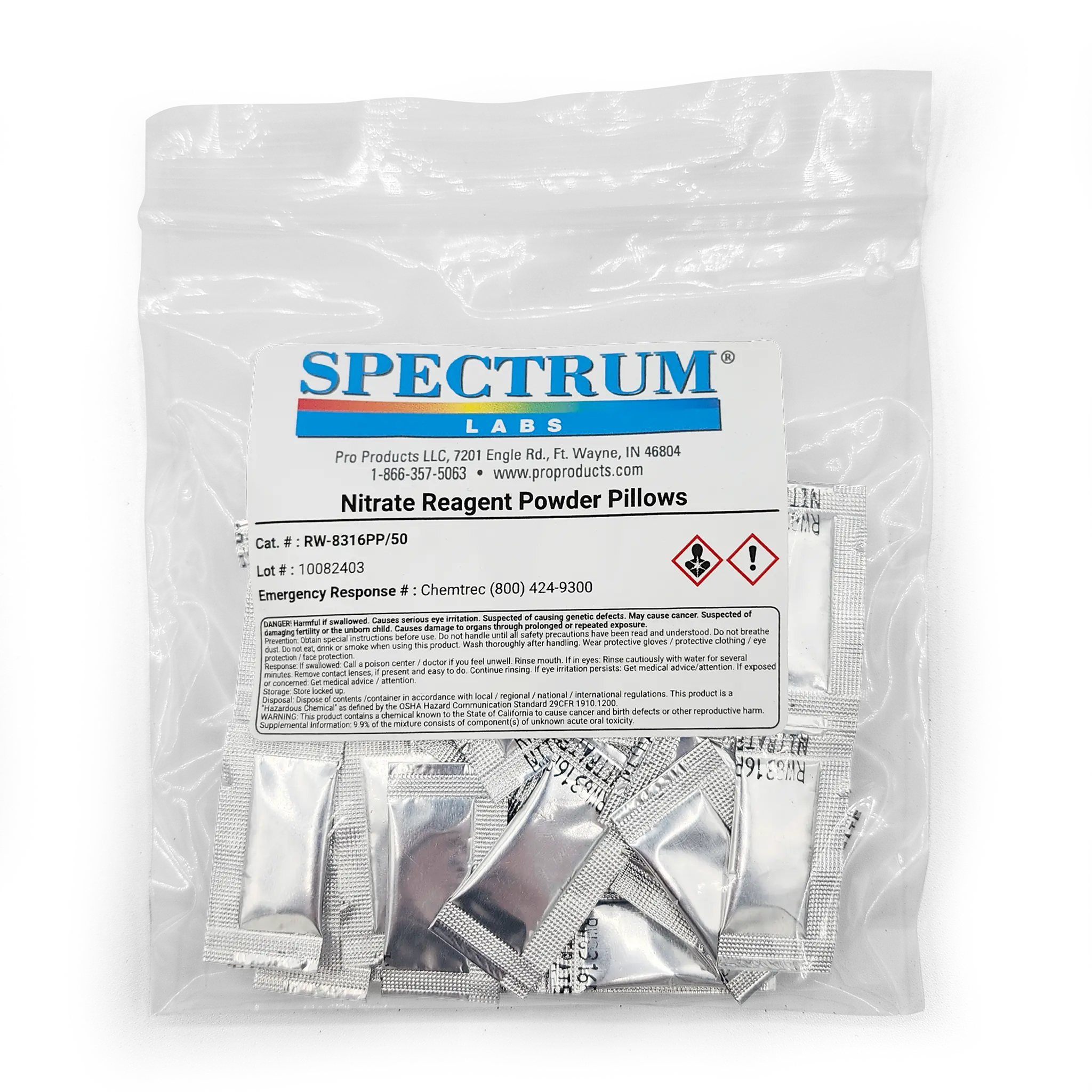 Nitrate Powder Pillows