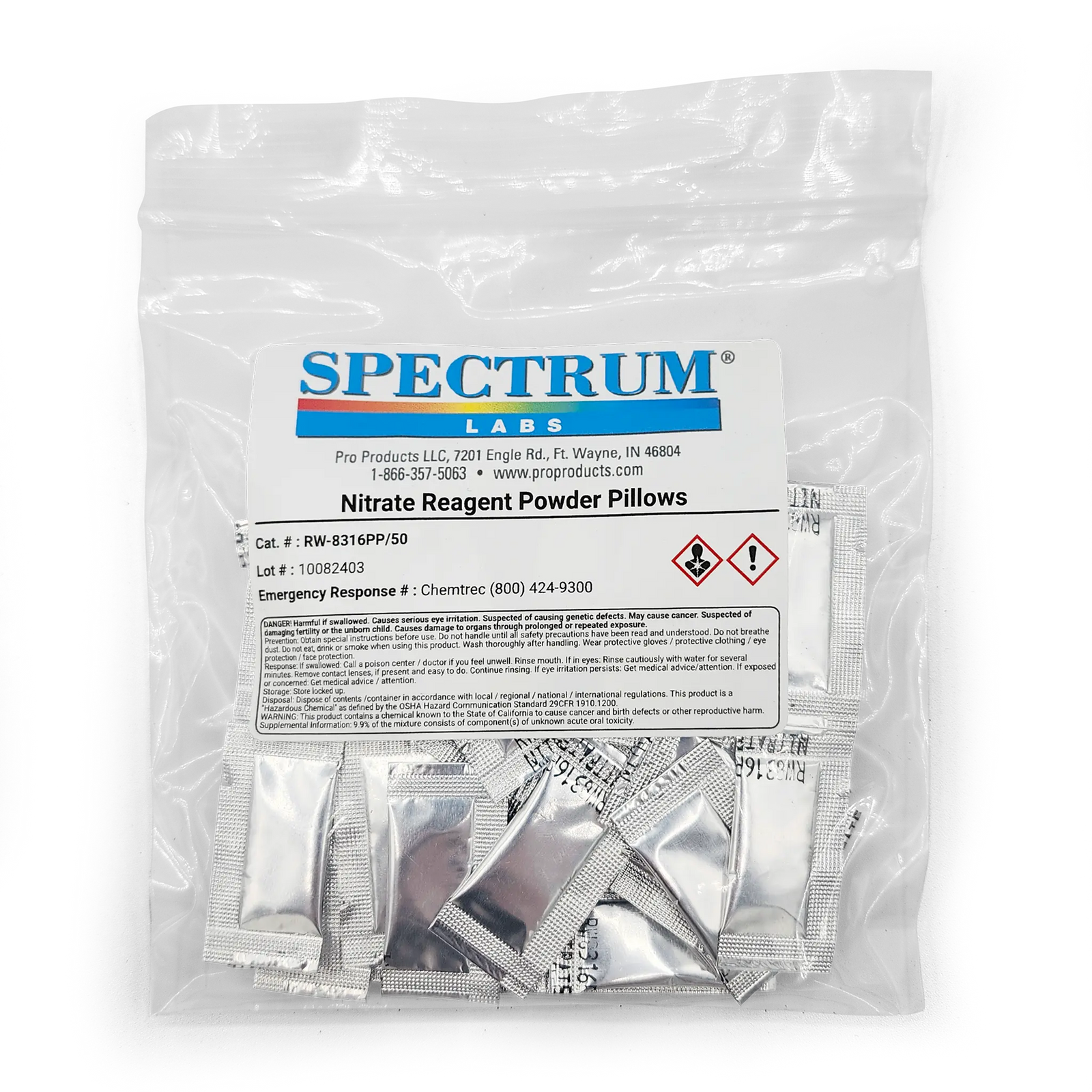 Nitrate Powder Pillows