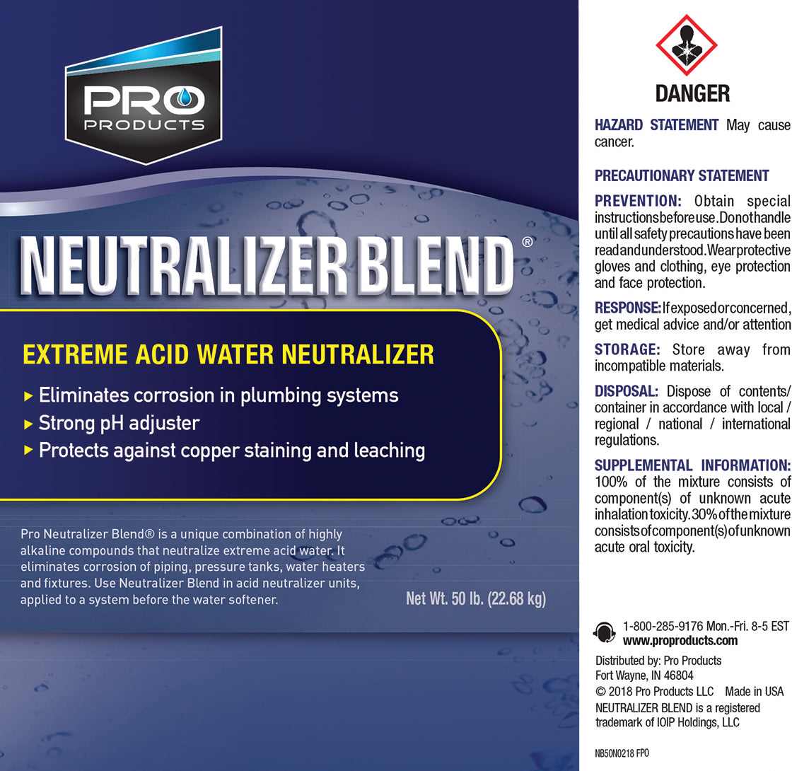 Neutralizer Blend Extreme Acid Water Neutralizer 