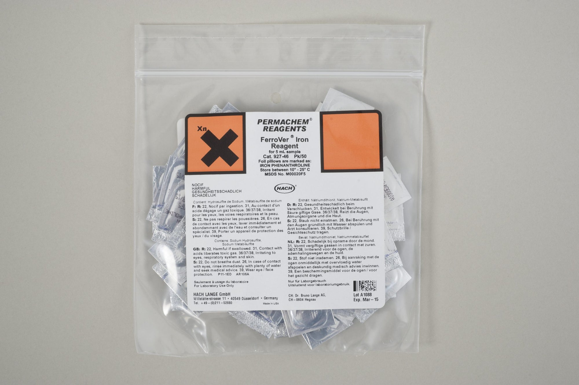 Spectrum Labs® Replacement Parts for Demonstration & Test Kits Pro