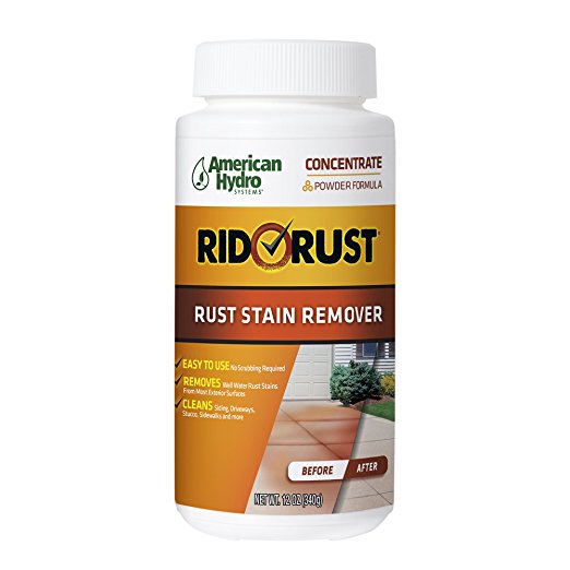 Rid O’ Rust Liquid Rust Stain Remover Lawn Irrigation